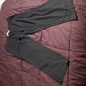 Casual relaxed black pants